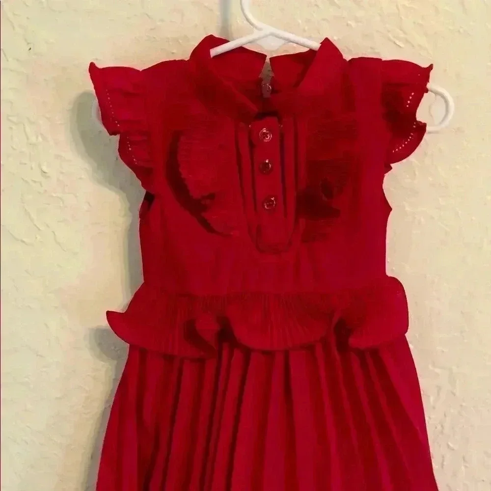 3 for 30$ Trish Scully baby girls red dress NWT